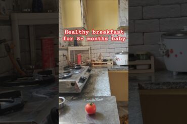 Quick & Healthy Breakfast for my 8+ months baby... #baby #healthy #babyfood #food #tasty