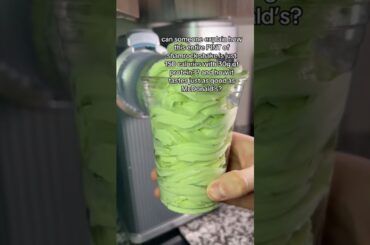 Low Cal High Protein Shamrock Shake?!