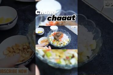 Channa chaat recipe | Chana chaat recipe  Easy & healthy chana chaat #shorts