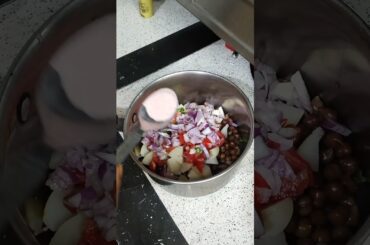 healthy chana chaat recipe #healthy #chanachaat #gymmotivation #eveningsnacks #cooking