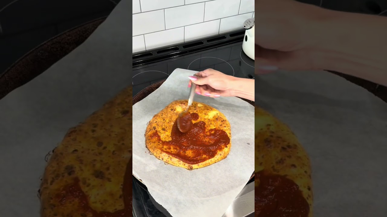 This came out so good! #pizza #snacks #protein This came out so good! #pizza #snacks #protein