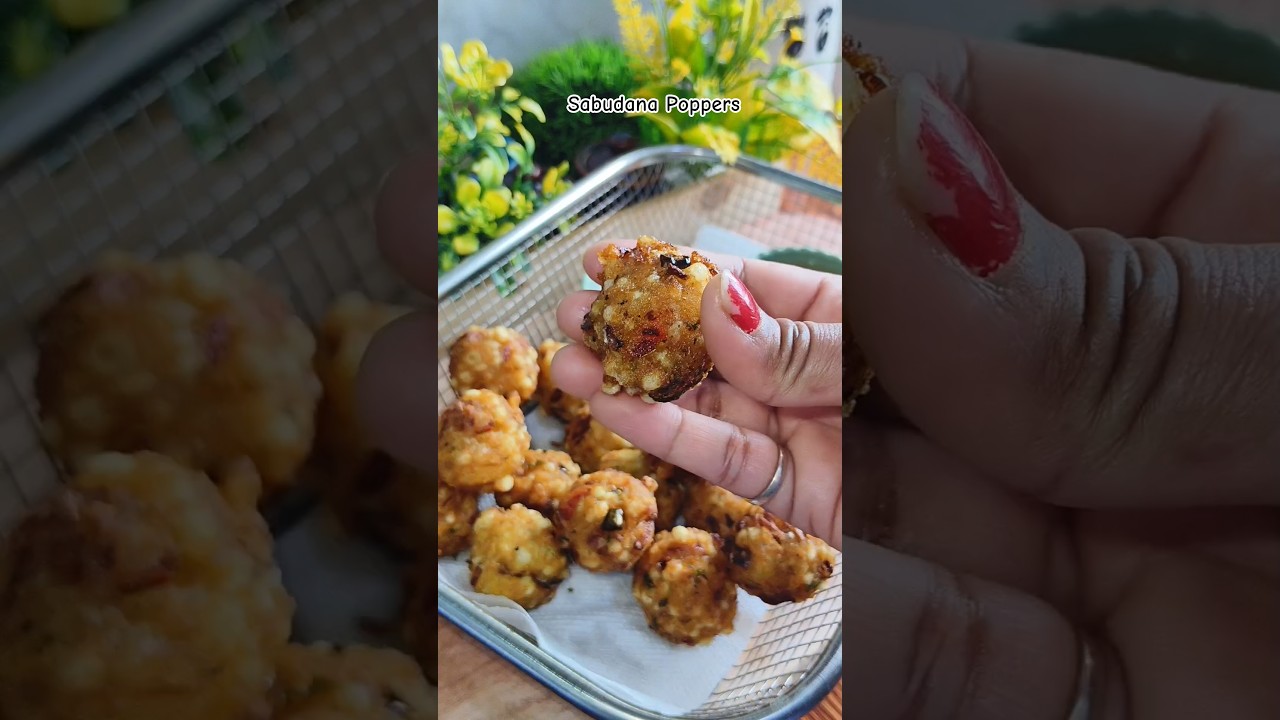 Crunchy Sabudana poppers l Bache ho ya bade everyone will enjoy poppers #shortvideoviral #sabudana Crunchy Sabudana poppers l Bache ho ya bade everyone will enjoy poppers #shortvideoviral #sabudana