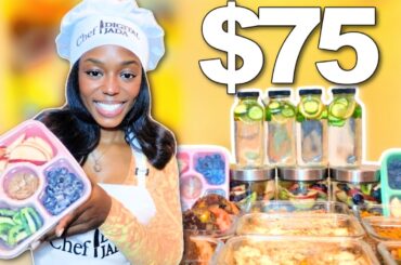 $75 for a full week of fat loss meals