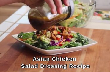 Easy Asian Salad Dressing Recipe