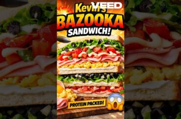 Kevin's Bazooka Sandwich #foodshorts#youtubeviral #sandwich