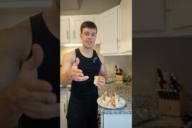 Creamy Queso Chicken Burrito High Protein Meal Prep Recipe #shorts