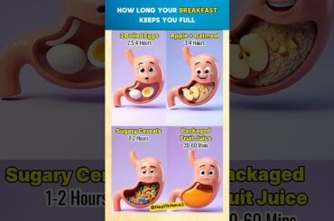 Why Your Breakfast Leaves You Starving 1 Hour Later!