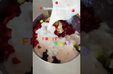 It’s Summer Ofc fruit salad time#explore #healthy #foryou #fruit #summer #indian #telugu #easy #fyp