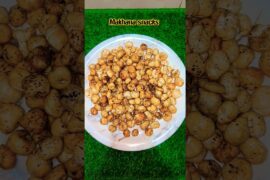 Evening snack makhana roast #kushisauthentickitchen #cooking #snacks #shortvideo #food