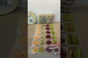 5 snacks I prepped this week for my 6 kids! #snackpack #snackprep #kidssnack #kidssnackideas