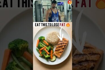 Aamir Khan Diet Dinner | High Protein Fat Loss Meal | Salmon, Brown Rice & Veggies