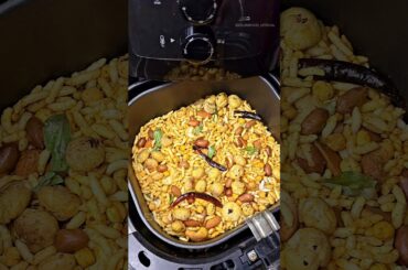 Healthy Murmura Snacks In Air Fryer #trending #viral #recipe #shorts
