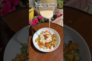 Aunty Ke Taunt Se Invent Hui Ye High Protein Aloo Salad Recipe! #shorts #viral