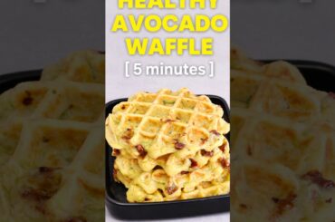 Healthy & Yummy Breakfast Idea #breakfastidea #healthyrecipes #ytshorts #shorts #reels #waffle #kids