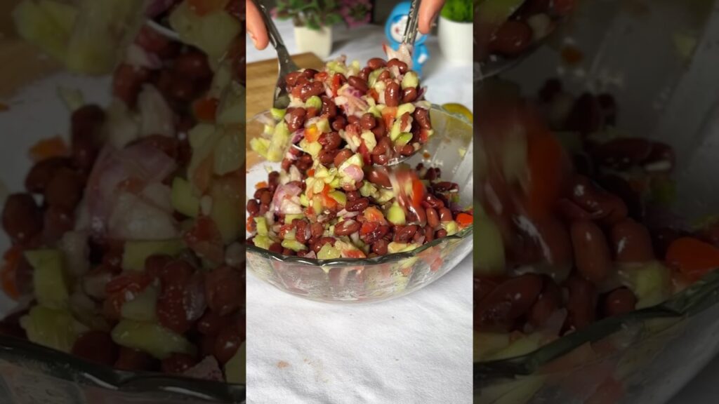 Healthy snacks recipes |Rajma salad | Diet friendly#khanabananabyurmila #ytshorts #healthysnack