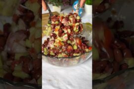 Healthy snacks recipes |Rajma salad | Diet friendly#khanabananabyurmila #ytshorts #healthysnack