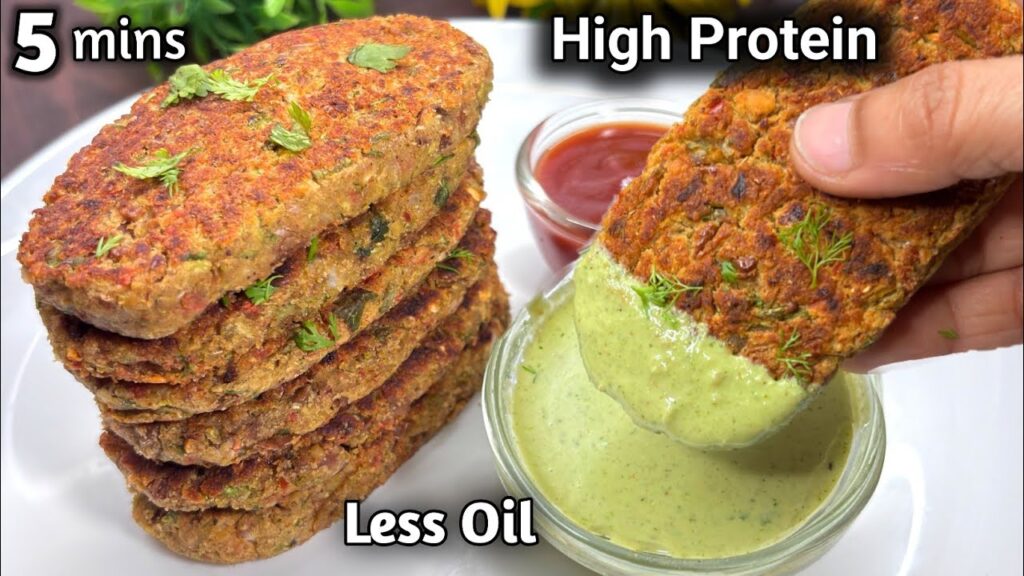 No Maida No Flour High Protein Healthy Breakfast | Perfect for Kids Tiffin Recipes | Lunch Box