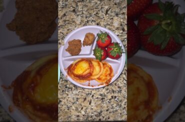 My Kids Before and after plates #foodie # #food #sahm #whatsinmyplate