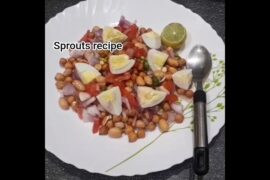 Healthy Sprouts Salad Recipe | #sproutsrecipe #healthysalad #viral #trending #shorts #minivlog