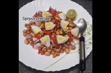 Healthy Sprouts Salad Recipe | #sproutsrecipe #healthysalad #viral #trending #shorts #minivlog