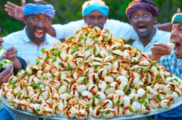 EGG BEJO | Burmese Street Food Egg Masala Recipe | Healthy Boiled Eggs Cooking in Village