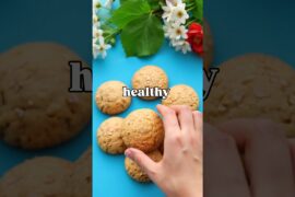 Healthy Banana Oat Cookies Recipe | No Sugar, No Flour | Easy 3 Ingredient Cookies #recipe #food