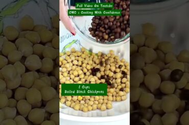High Protein Chickpea Salad | Healthy Salad Recipe #shorts #cooking #recipe