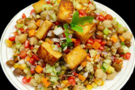 Healthy Sprouts Salad Recipe For Weight Loss | Easy Mixed Sprouts Salad | Salad Recipe | Salad |