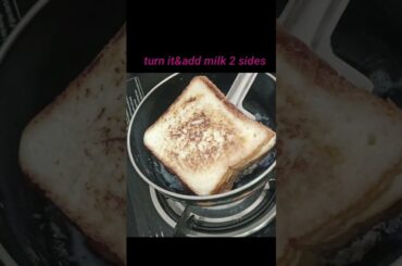 #2min breakfast#viral milk bread recipe#shorts#trending#bread#snacks#easysnacksrecipe#breadtoast