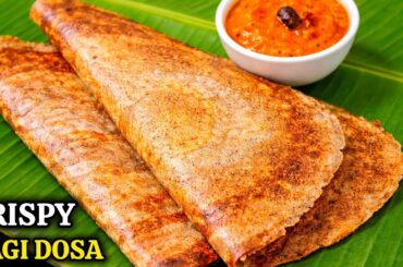 High Protein Millet Dosa | Ragi Dosa | Healthy Breakfast