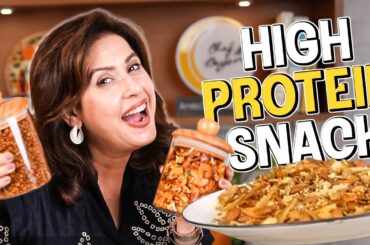 Homemade HIGH PROTEIN SNACK for WEIGHT LOSS | Amrita Raichand
