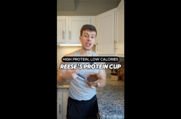 Giant Rees’s Protein Cup High Protein Low Calorie Recipe #shorts