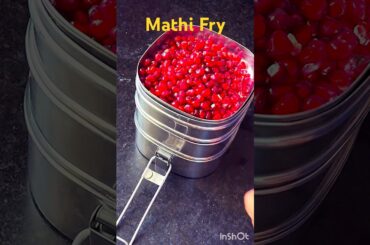 Healthy Lunch ideas : Dal Rice With Spicy Mathi/Sardine Fish Fry. #SambarSadam #lunchbox #shorts