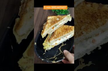 Egg Sandwich Recipe | Bread Omelette Sandwich | #shorts #recipe #food