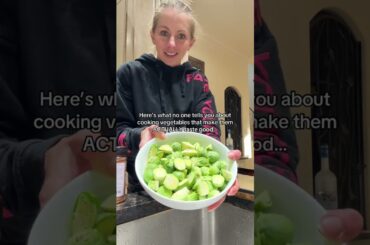 How to make vegetables TASTE GOOD! #shorts #healthymeals #healthydinnerideas