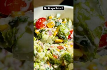 Creamy(No Mayo) Corn & Cucumber Salad Recipe, cucumber salad recipe,healthy quick summer salad ideas