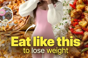 How I Lost 15kg Eating THESE MEALS + SNACKS