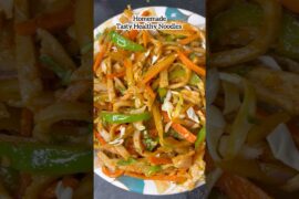 Homemade healthy noodles #shorts #noodles #sandwich #noodlesrecipe #noodleasmr #recipe #dessert