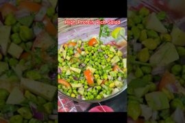 High Protein Rich Salad #shorts #protein #healthy #weightloss #chanasalad