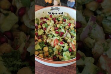 chickpea salad recipe| chickpeas salad for weightloss #shorts #recipe #salad #weightlossrecipe #food