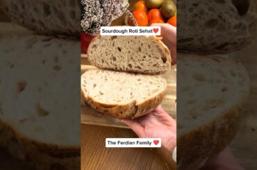 Resep Roti Sehat Baik untuk pencernaan!! #bread#shorts