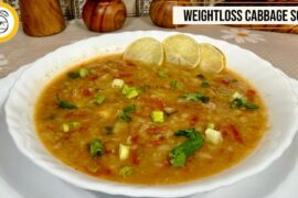 Healthy Weightloss Cabbage Soup Recipe | Kitchen With Sadia Baig