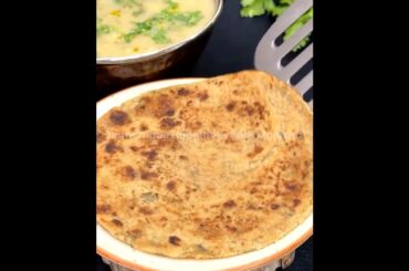 Rajgira Paratha & Aloo Sabji | Navratri Vrat Thali Recipe | Easy Vrat Food