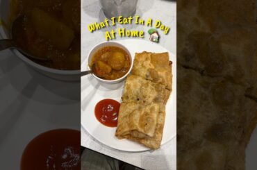 What I Eat In A Day At Home #shorts #food #whatieatinaday #nonveg #ashortaday #hindi #indianfood
