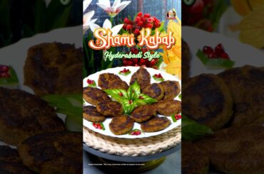 Quick & Easy Hyderabadi Shami Kabab Recipe By Ammi Ke Khane #ammikekhane #shamikabab