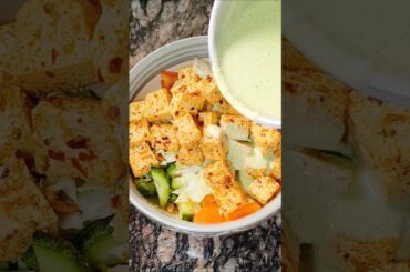 Weight Loss Panner Salad | Low Calorie & High Protein Meal #weightloss #shorts #pannersalad