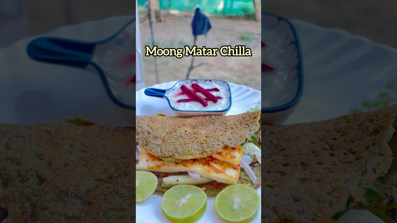 Moong Matar Chiila #Breakfast for #weightloss #healthy #viral #recipe #protein #easy #delicious Moong Matar Chiila #Breakfast for #weightloss #healthy #viral #recipe #protein #easy #delicious