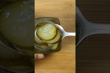 Healthy Balsamic Pickle for Weight Loss Salad | Quick Sirka Achar Recipe #shorts