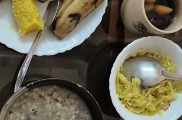 Nothing But Banana, Oats & Nuts! I Make This Breakfast Every Day!