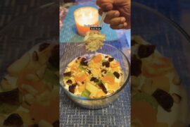 Healthy Dinner Recipe made with Fruits#asmr #asmrsounds #asmrfood #healthy #lunch #dinner #breakfast